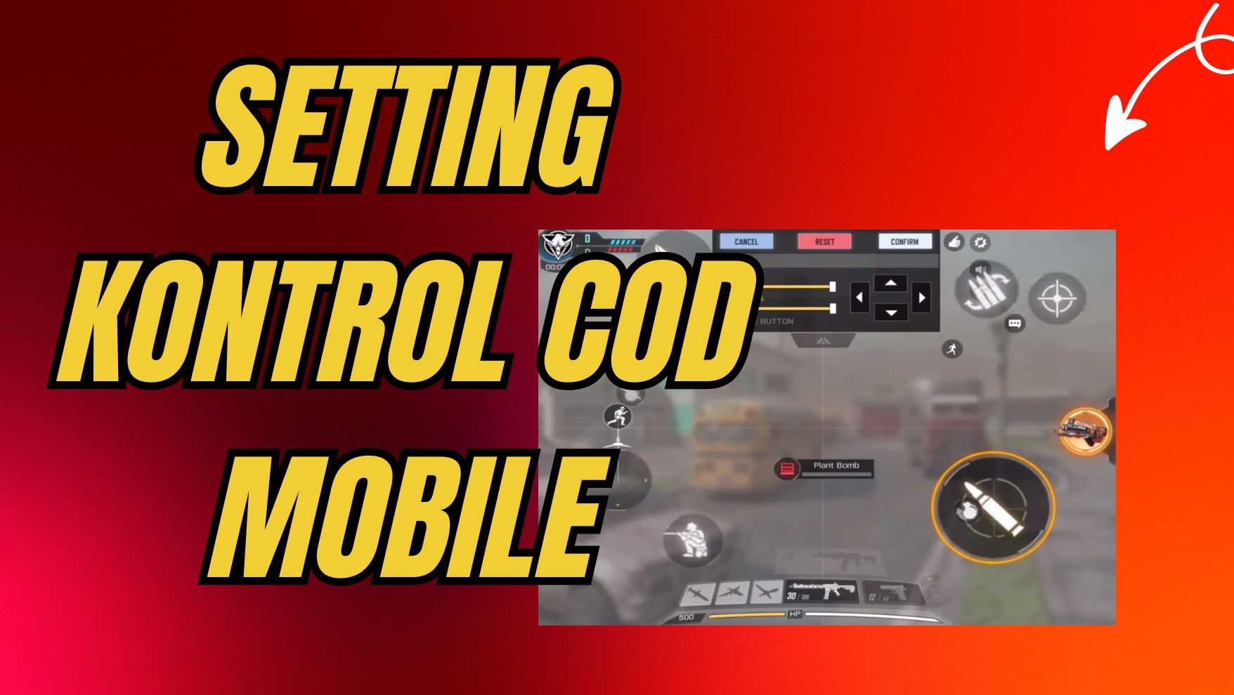 Setting Kontrol COD Mobile - 5mantap555.com